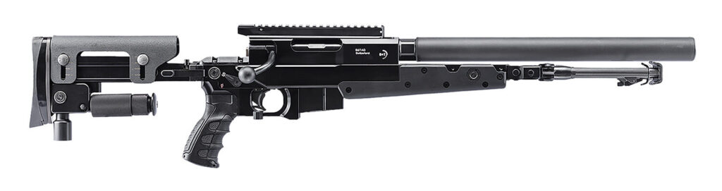 B&T Firearms BTAPR86SKIT APR 8.6 Blackout 10+1 12" Barrel, Black Hardcoat Anodize Receiver, Black Folding Stock, Black Polymer Gip