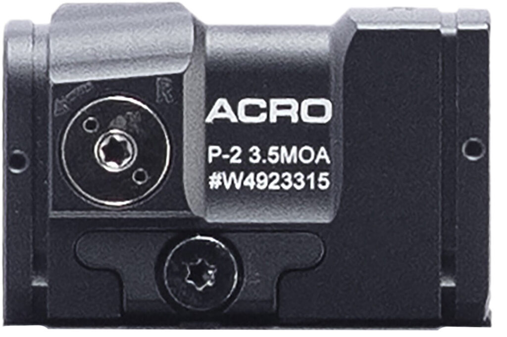 B&T Firearms AP-200691-39-QD Aimpoint ACRO P-2 Black 1x 3.5 MOA Red Dot Reticle