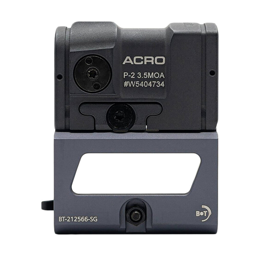 B&T Firearms AP-200871-SG-39-QD Aimpoint ACRO P-2 Gray 1x 3.5 MOA Red Dot Reticle