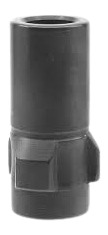 BT BT-122506 1/2X28 9MM TRI-LUG ADAPTER