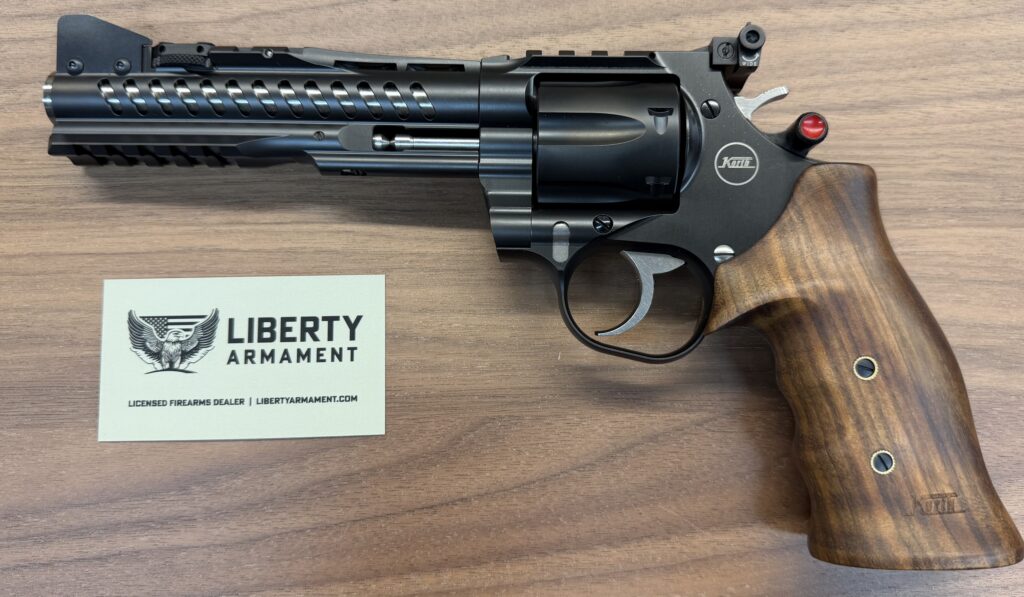 Korth Super Sport GTS 6" .357 W/ additional 9mm Cylinder