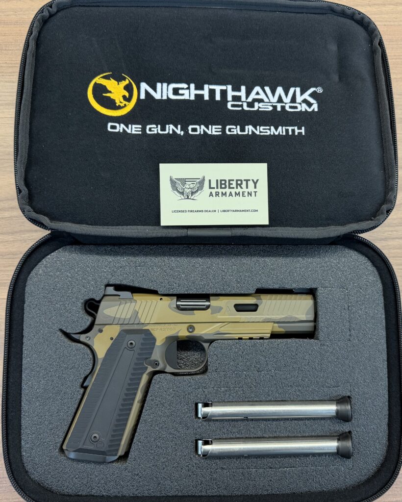 Nighthawk Custom Agent 2 .45 ACP-Optic Ready W/ RMR Optic Plate Nighthawk Custom Agent 2 .45 ACP-Optic Ready W/ RMR Optic Plate