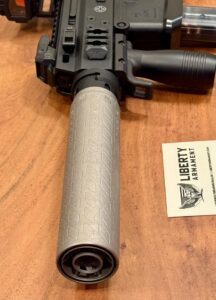 B&T SQD9 Print-X RBS Titanium Suppressor B&T SQD9 Print-X RBS Titanium Suppressor