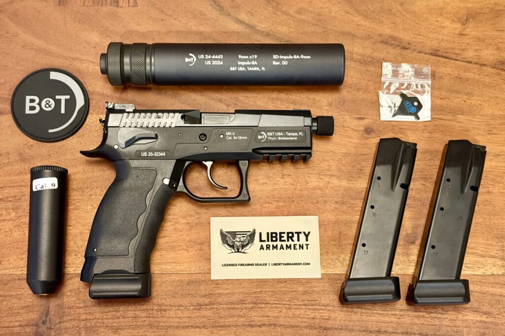 B&T MK II Pistol W/ Impuls IIA Suppressor