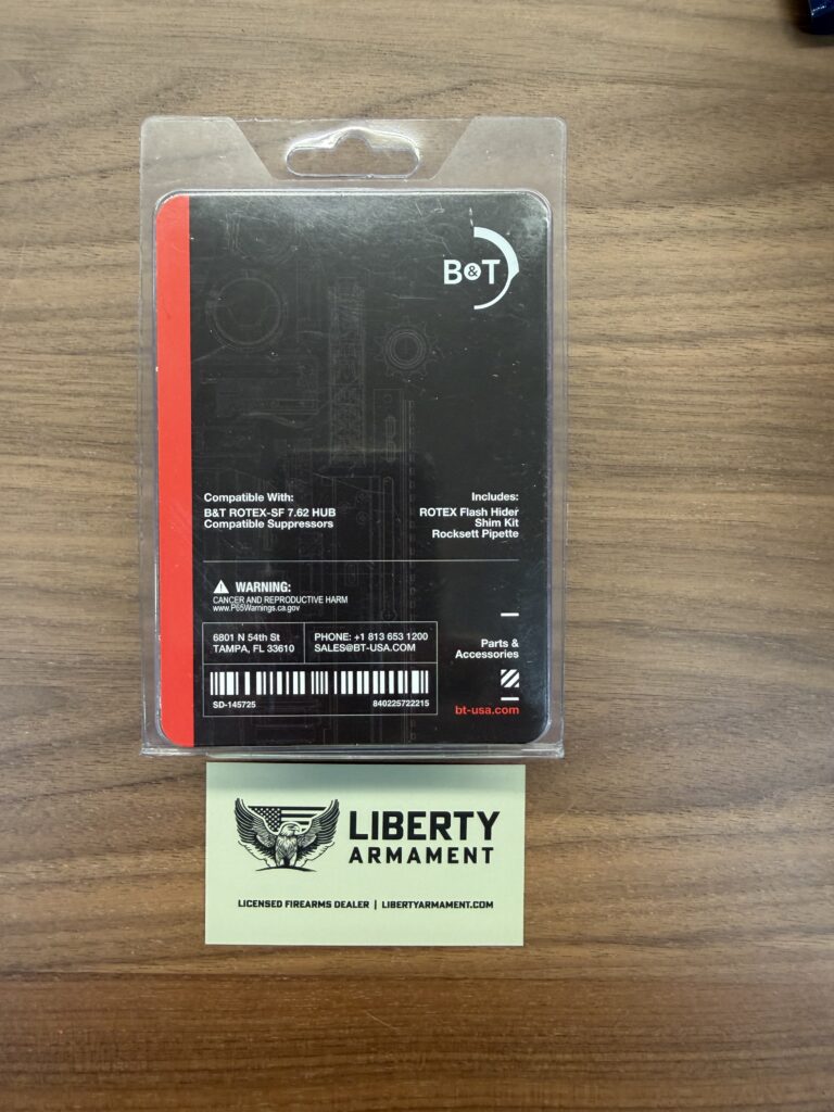B&T SD-145725 Rotex-SF Assault Closed Tine 7.62 5/8x24