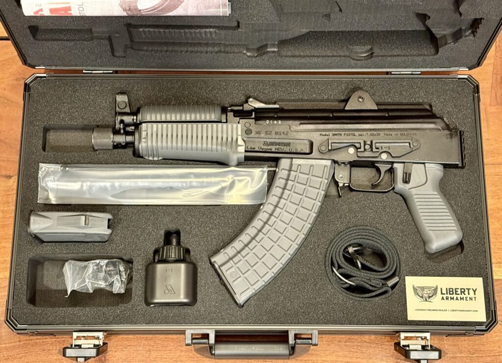 Arsenal SAM7K Pistol 7.62x39mm-Gray Furniture