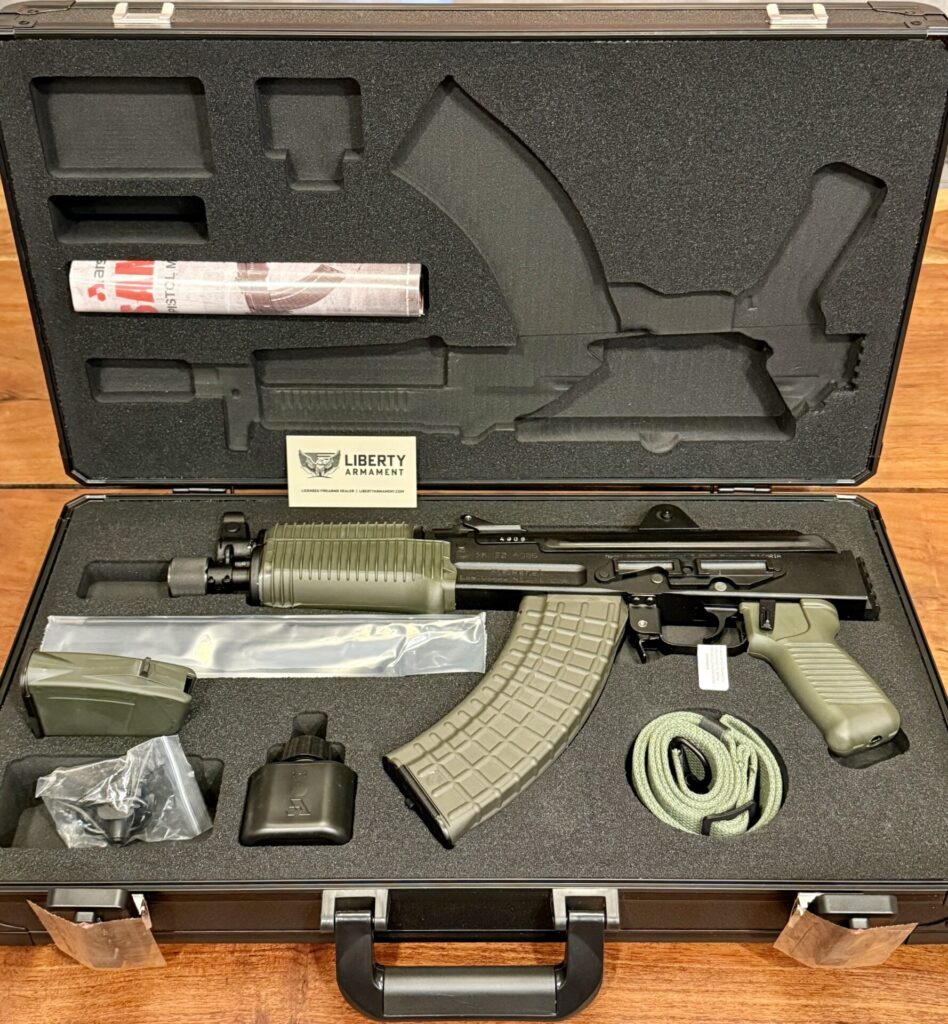 Arsenal SAM7K Pistol 7.62x39mm-Green Furniture