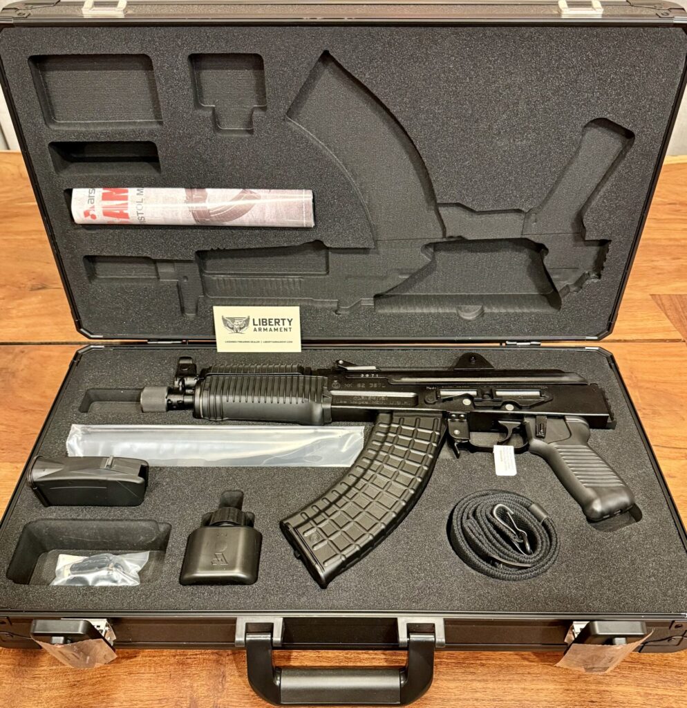 Arsenal SAM7K Pistol 7.62x39mm-Black Furniture